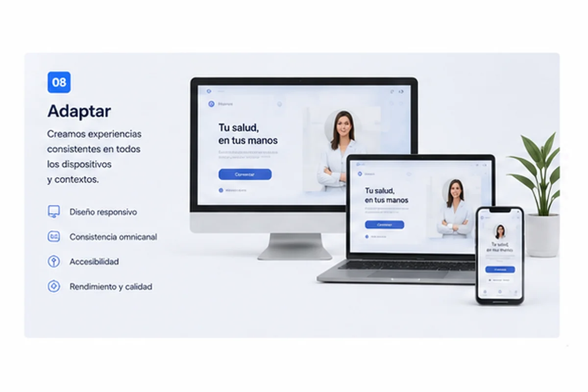 Adaptar: una misma experiencia digital en computador portátil y teléfono móvil